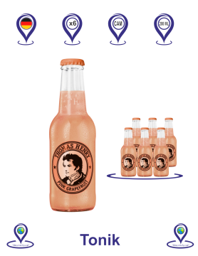 Thomas Henry Pink Greyfurt 200 ML X 6