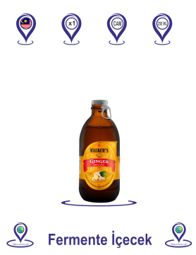 Mark Walker's Zencefilli Fermente İçecek 250 ML