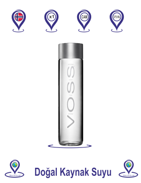 Voss Doğal Kaynak Suyu Cam 375 ML