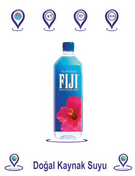 FİJİ Doğal Mineralli Su Pet Şişe  500 ML