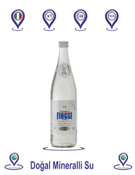 Fiuggi Doğal Kaynak Suyu Cam Şişe 750 ML