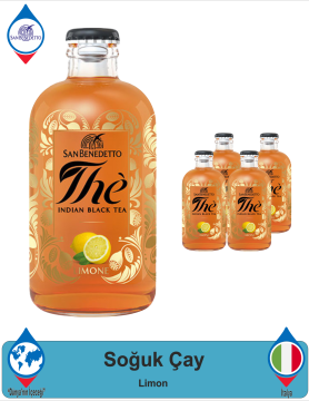SAN BENEDETTO Indıan Black Tea Limon 250 ML x 4
