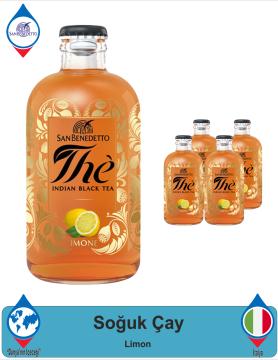 SAN BENEDETTO Indıan Black Tea Limon 250 ML x 4