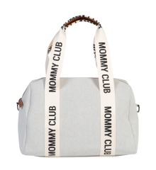 Mommy Club Bag, Kanvas Gri