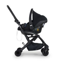 Bumprider Connect³ İkiz Bebek Arabası / Black - Grey