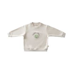 Miela Kids Feelings Sweatshirt, Bej