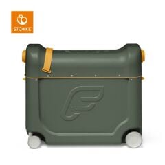 Stokke Jetkids Tekerlekli Bavul & Koltuk, Golden Olive