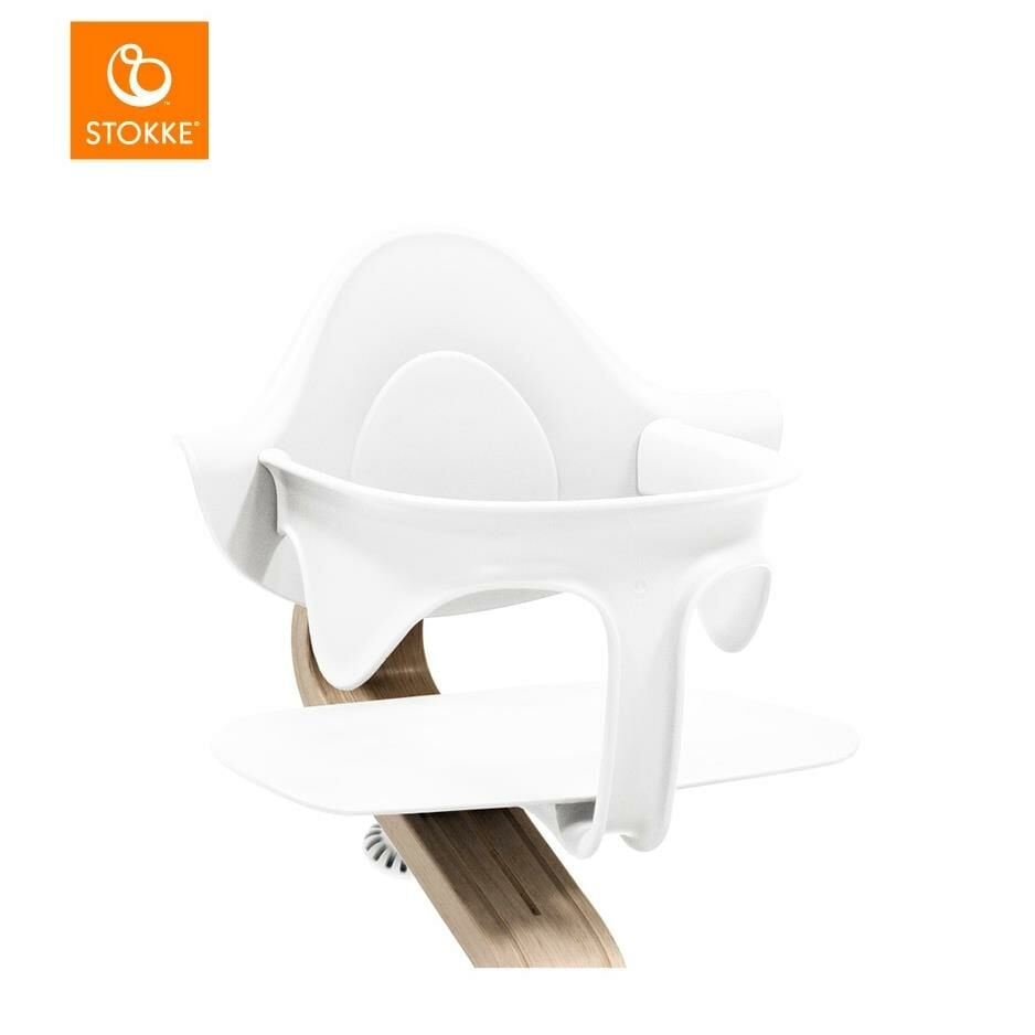 Stokke Nomi Mama Sandalyesi Bebek Seti, White