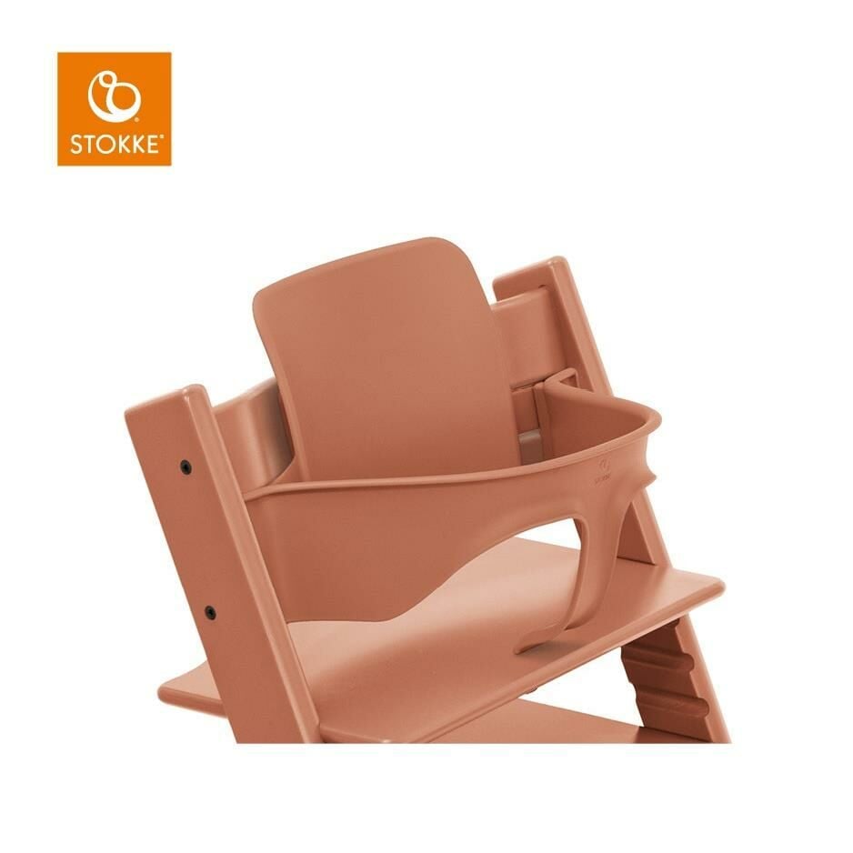 Stokke Tripp Trapp Mama Sandalyesi V2 Bebek Seti, Terracotta