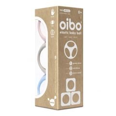 Oibo 3-Set Pastel Ice Blue-Baby Pink-Beige