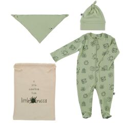 Little Yucca Welcome Set, Aqua