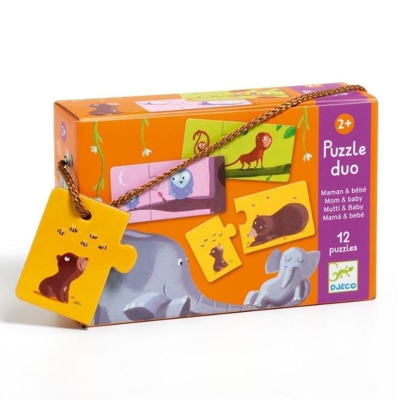 Djeco İkili Puzzle, Duo Mom Baby