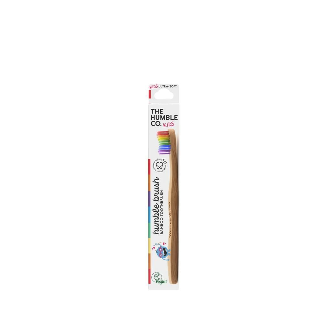 Humble Brush Ultra Soft  Çocuk Diş Fırçası, Gökkuşağı