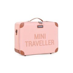 Mini Traveller Valiz Pembe