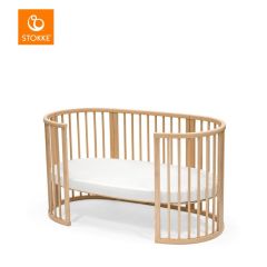 Stokke Sleepi V3 Lastikli Çarşaf, Beyaz (0-5 Yaş)