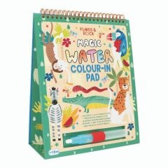 FLOSS & ROCK Renk Değiştiren Water Magic Boyama Kitabı /Jungle  *YENİ*