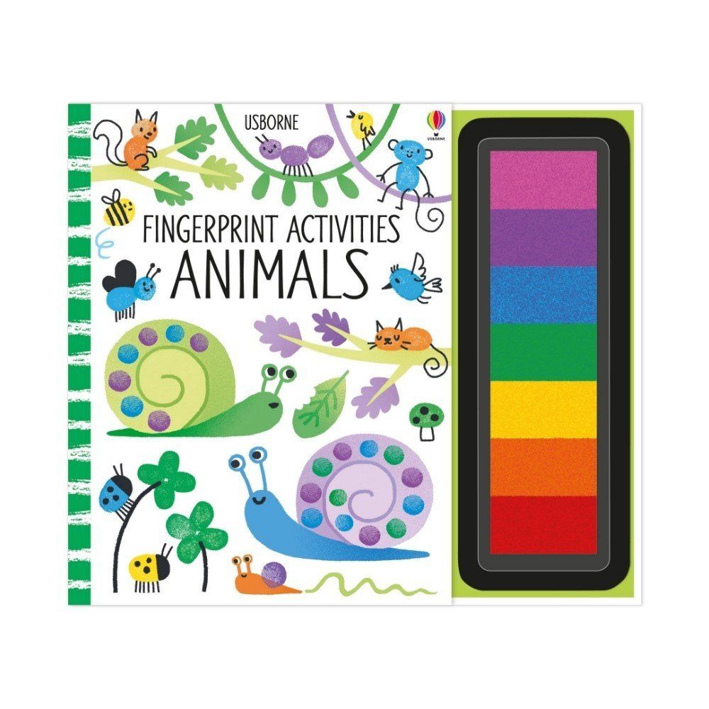 Usborne Fingerprint Activities, Animals