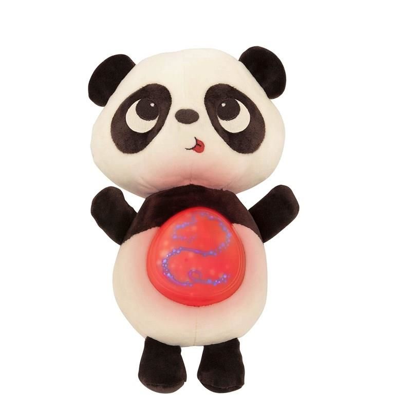 B Toys Işıltılı Göbek ve Sesli Peluş, Panda