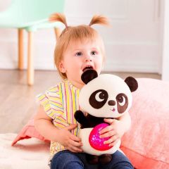 B Toys Işıltılı Göbek ve Sesli Peluş, Panda