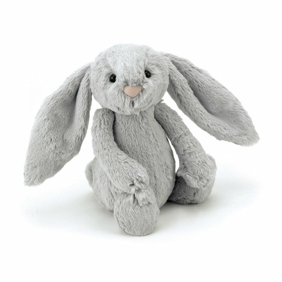 Jellycat Tavşan Uyku Arkadaşı, Gri (Büyük)