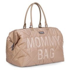 Mommy Bag, Anne Bebek Bakım Çantası Puffy, Bej