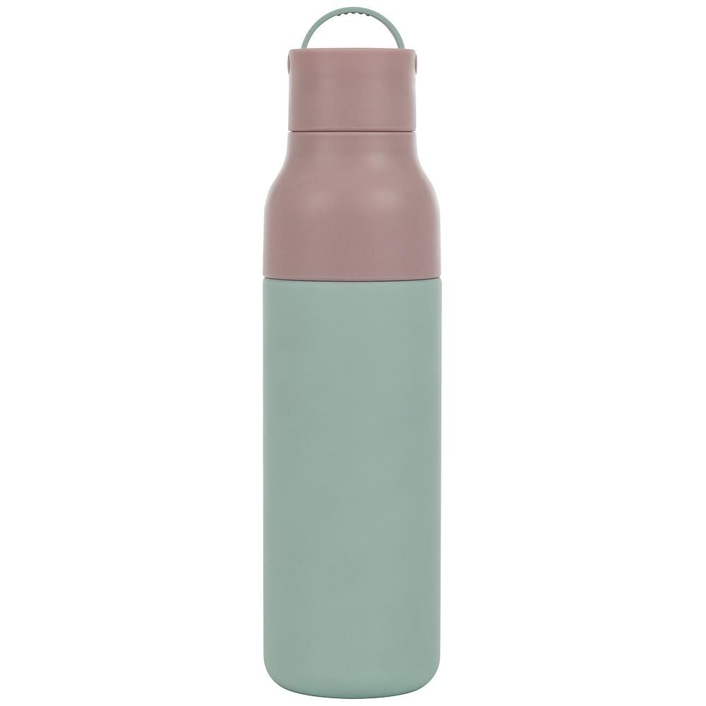 Lund London Çelik Su Şişesi, Mint & Pink (500 ml)