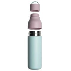 Lund London Çelik Su Şişesi, Mint & Pink (500 ml)