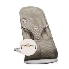 Babybjörn Bliss Ana Kucağı Mesh Oyuncaklı / Grey Beige