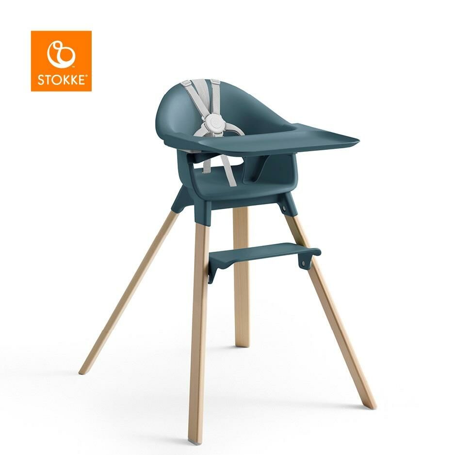 Stokke Clikk Mama Sandalyesi, Fjord Blue