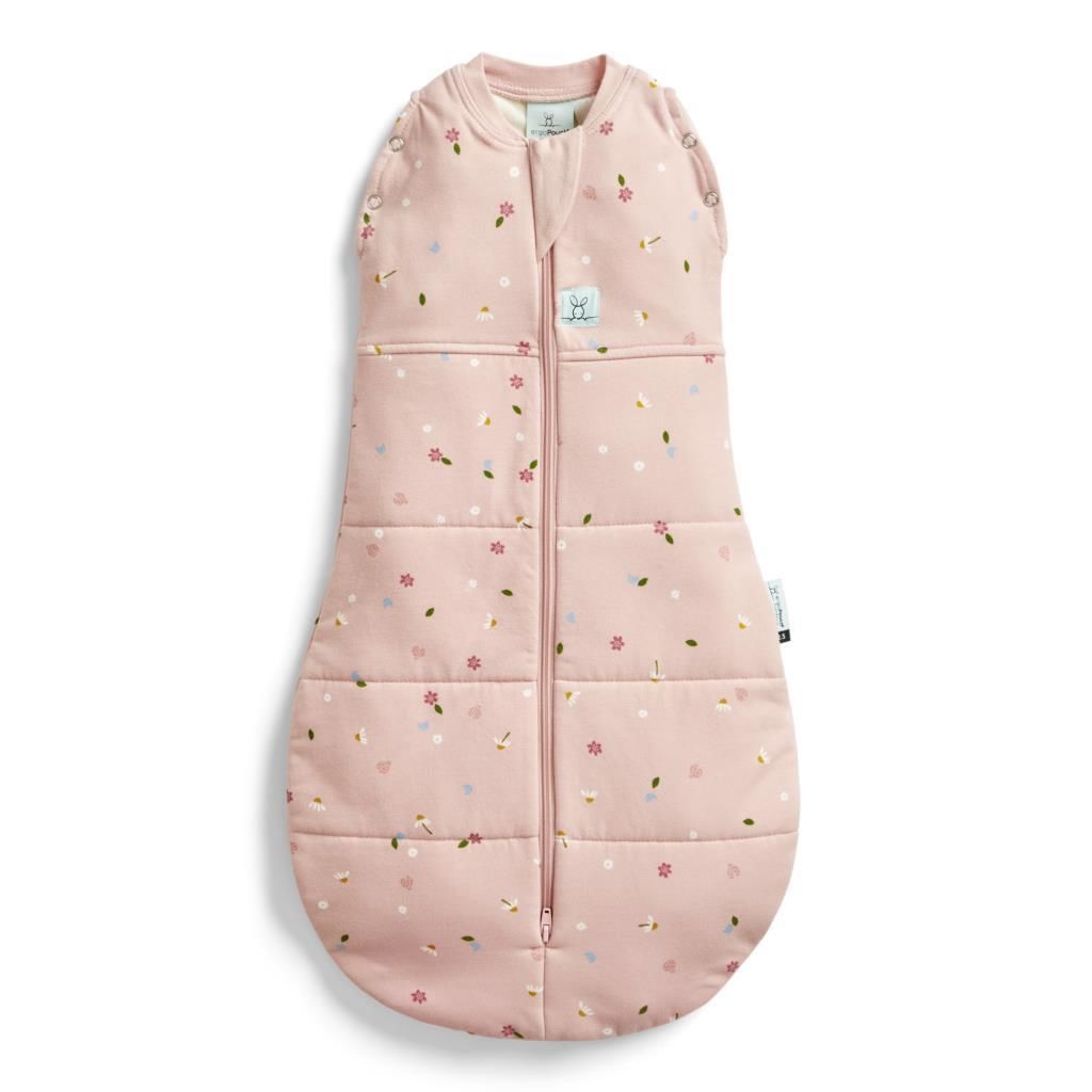 Ergo Pouch Organik Pamuklu Kundak (2.5 TOG), Daisies