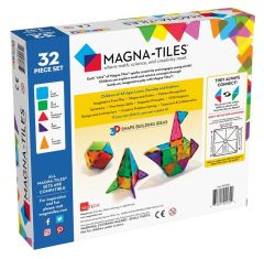 Magna-Tiles - Clear Color Set - 32 Parça