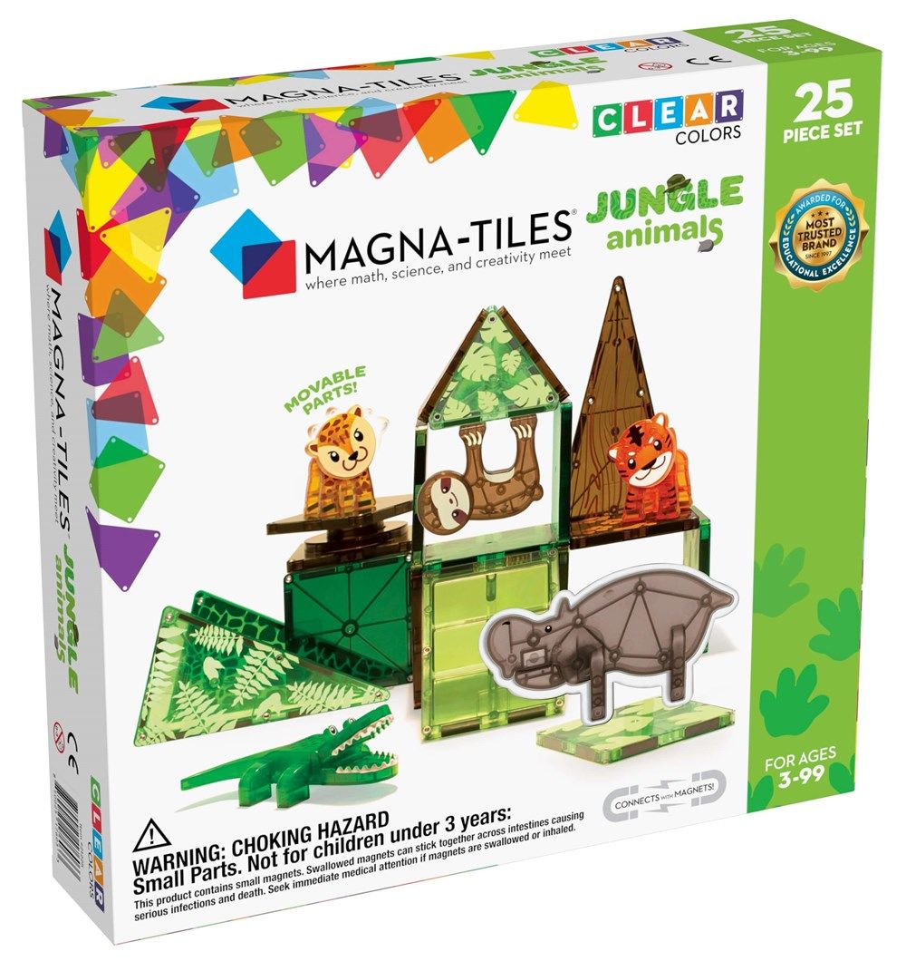 Magna-Tiles - Orman - 25 Parça