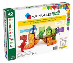 Magna-Tiles - Dinozor Dünyası - 40 Parça