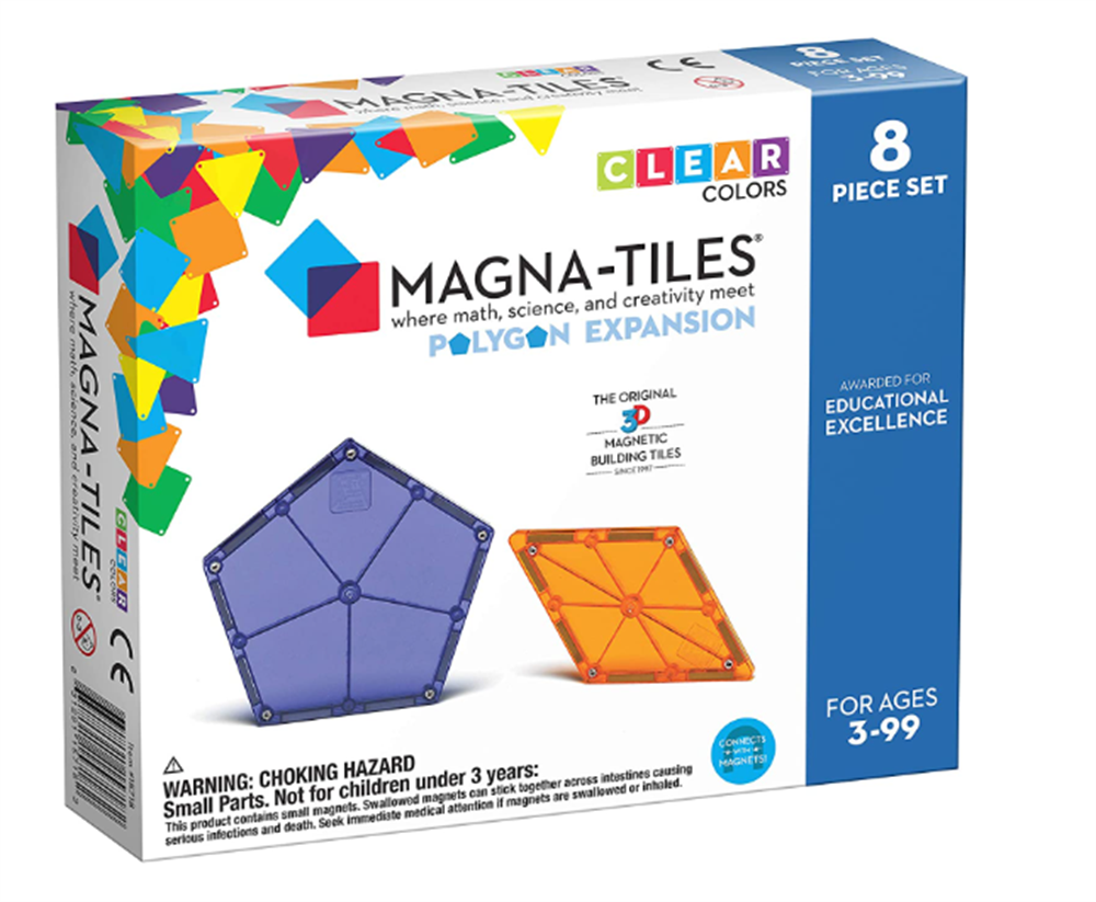 Magna-Tiles - Polygon Expansion 8 Parça