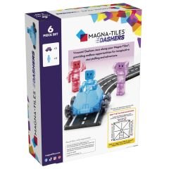 Magna-Tiles - Dashers 6-Piece Set - Hızlı Sürücüler 6 Parça