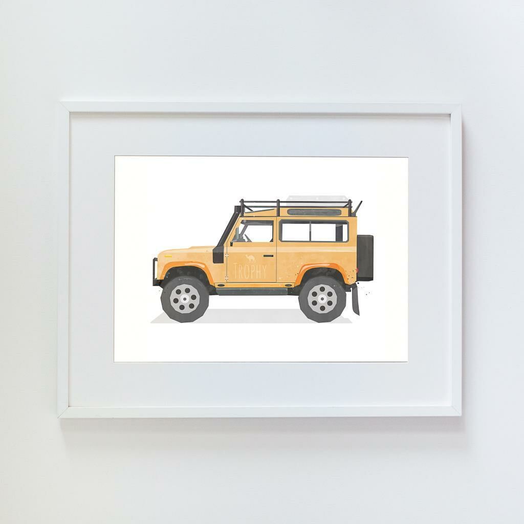 LFA Orange Defender Çerçeveli Poster (M)