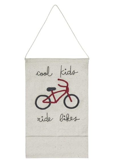 Duvar Askısı, Cool Kids Ride Bikes