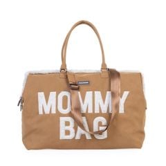 Mommy Bag, Anne Bebek Bakım Çantası Süet