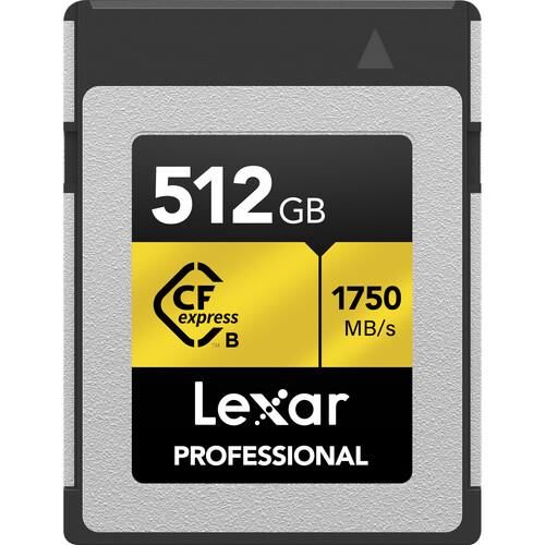 Professional 512GB CF Express Type B Hafıza Kartı