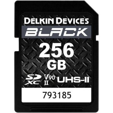 256GB Black UHS-II SDXC Hafıza Kartı