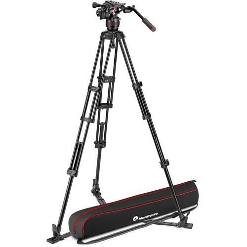 MVK608TWINGA Nitrotech 608 Alu Twin G Video Tripod Kiti