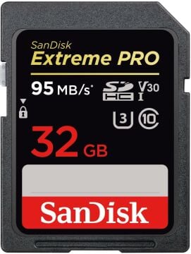 32GB Extreme Pro SDHC UHS-I SD Hafıza Kartı