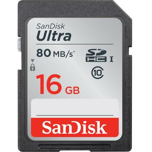 Ultra 16GB 80 MB/s SDHC UHS-I SD Hafıza Kartı