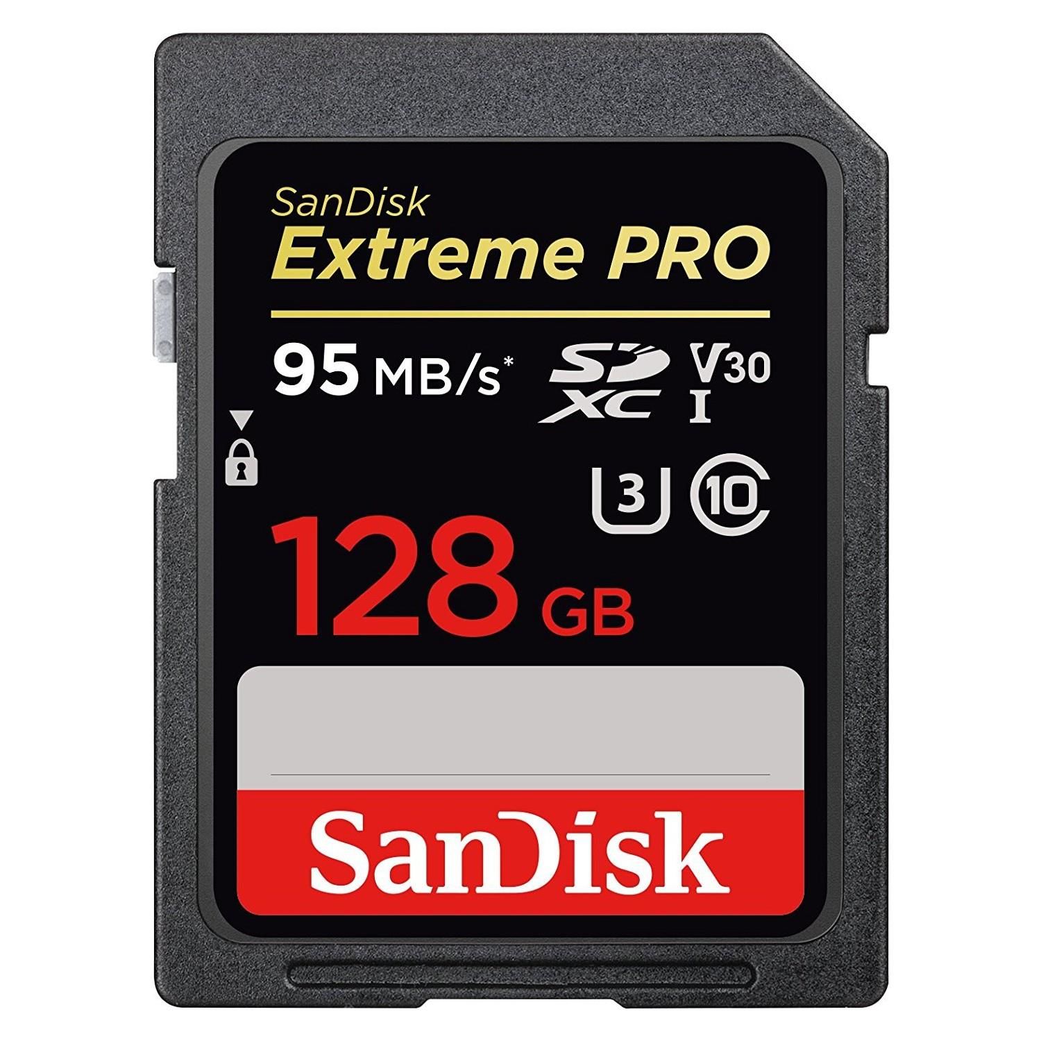 128GB Extreme Pro SDXC UHS-I SD Hafıza Kartı