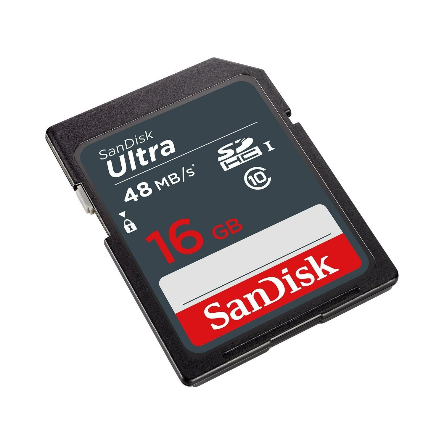 16GB Ultra 48 MB/s UHS-I SDHC Hafıza Kartı