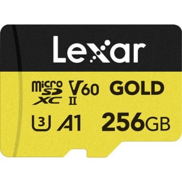 256GB 280 mb/s Gold Serisi Micro SD Hafıza Kartı