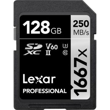 Professional 128GB 1667x SDXC UHS-II SD Hafıza Kartı