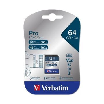 Pro 64GB 600x SDHC UHS-I SD Hafıza Kartı