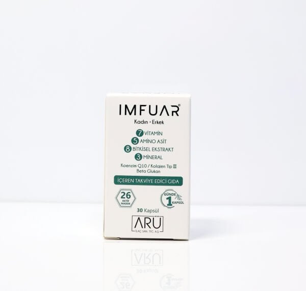 IMFUAR SAÇ-TIRNAK-CİLT KAPSÜL