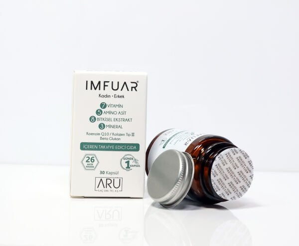 IMFUAR SAÇ-TIRNAK-CİLT KAPSÜL